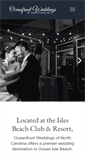 Mobile Screenshot of oceanfrontweddingsnc.com